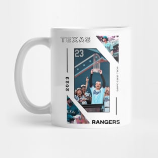 Texas Rangers World Series Champs Mug